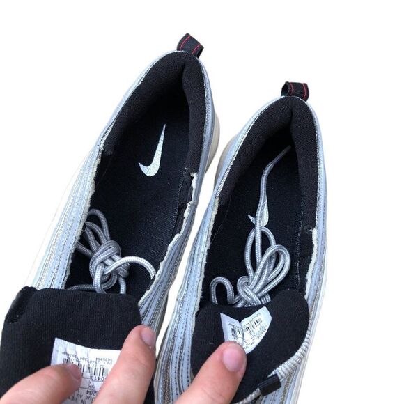 Deadstock Vintage 2002 Nike Air Max 97 Silver Bullet Size 7 - Picture 16 of 16